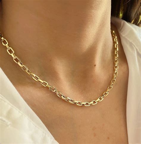 hermes gold chain|hermes chain necklace.